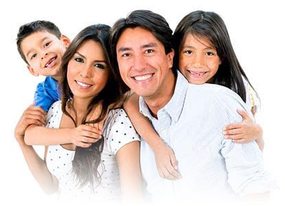 image of family with healthy teeth for Dentistry page for CCCHC site