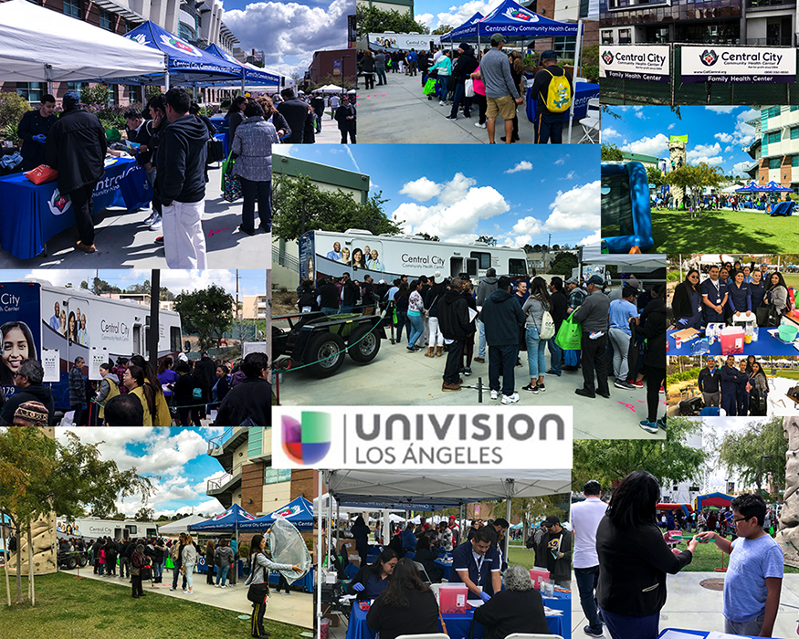Univision Los Angeles Collage of images from the event held Saturday March 9th, at ELAC